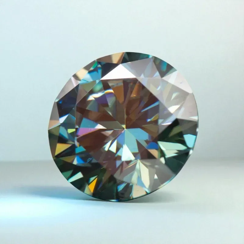 Gra Certificate Loose Moissanite Stone - GRA Sertifikalı, Elmas Testinden Geçen, Mücevher