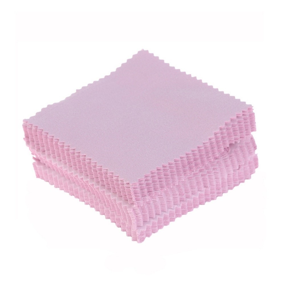 Jewelry Polishing Cloth Silver Cleaner - 50 Adet 8x8 cm Mücevher Temizleme