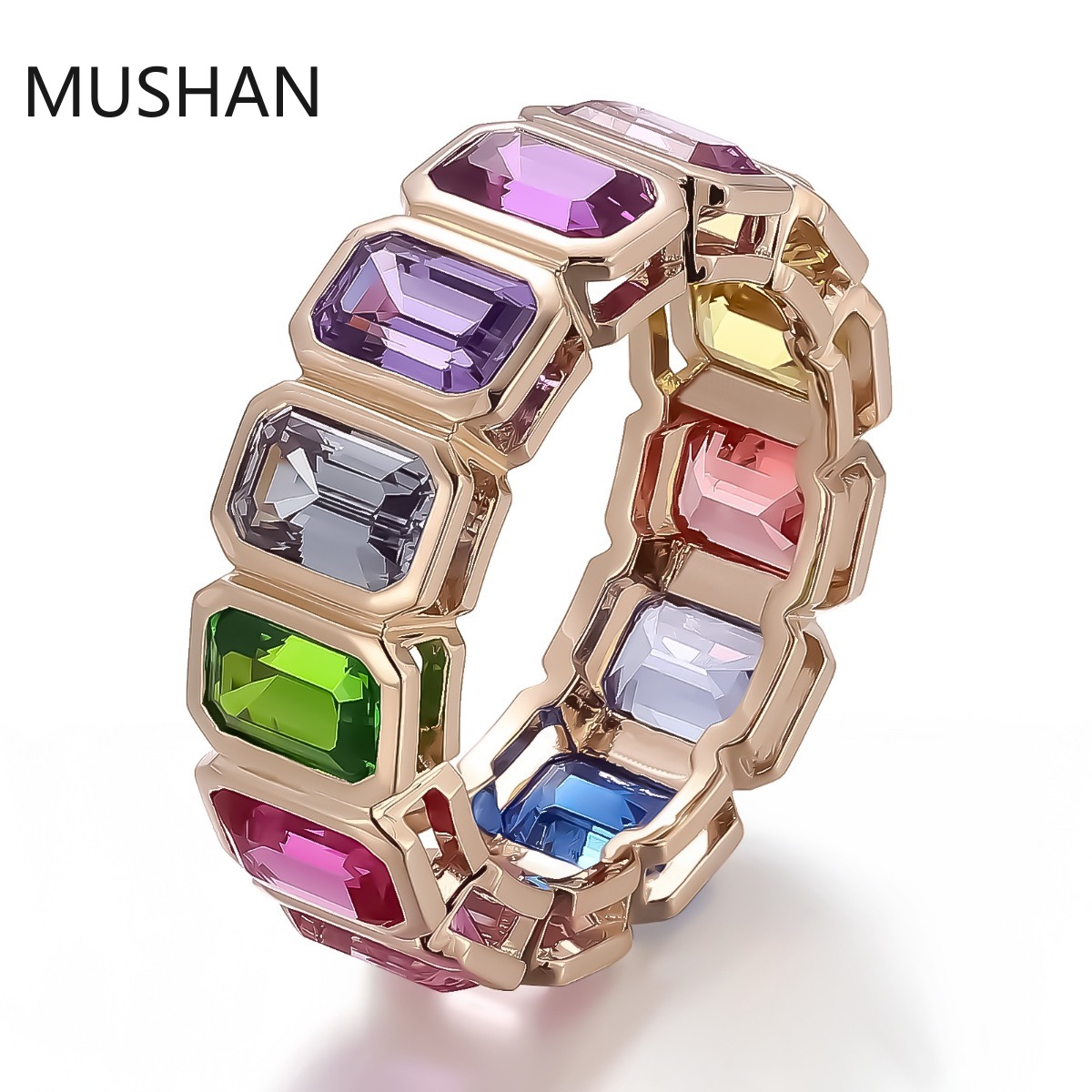Lab Grown Diamond Ring 14K Gold - MUSHAN Lüks Özel Tasarım 14K 18K