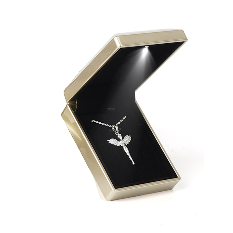 Velvet Ring Box Led Light Proposal - LED Işık Mücevher Kutusu Yüzük Kolye