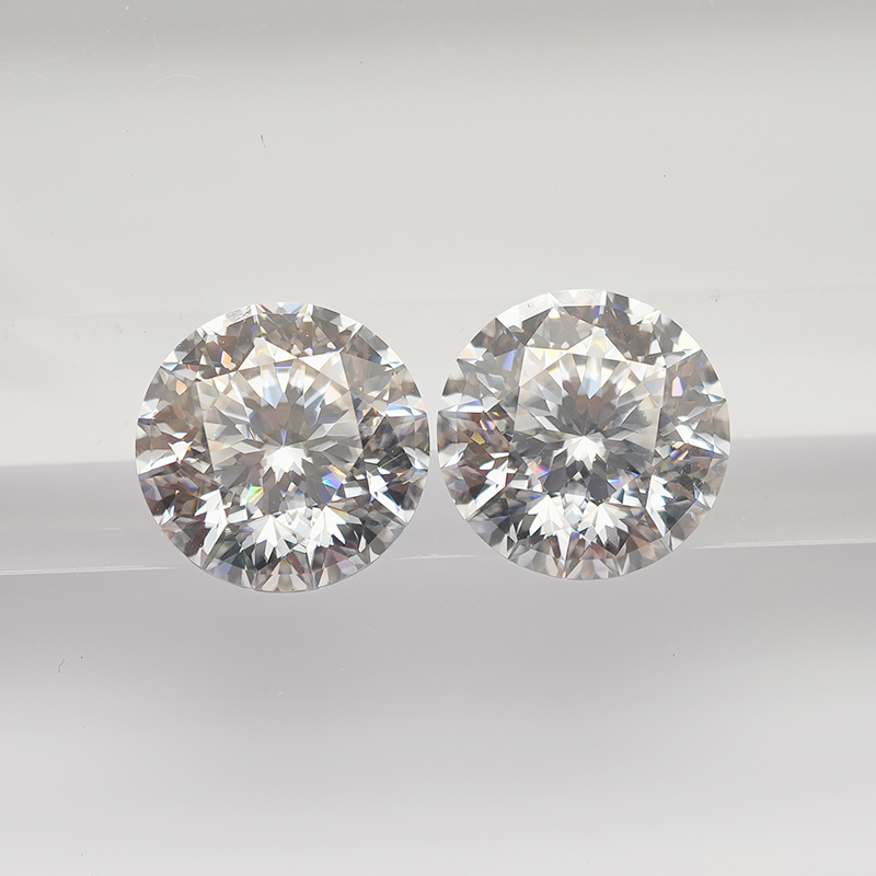 Yeni Beyaz Şakayık Kesim Moiss - Gra Certificate Loose Moissanite Stone incelemesi ve fiyatı