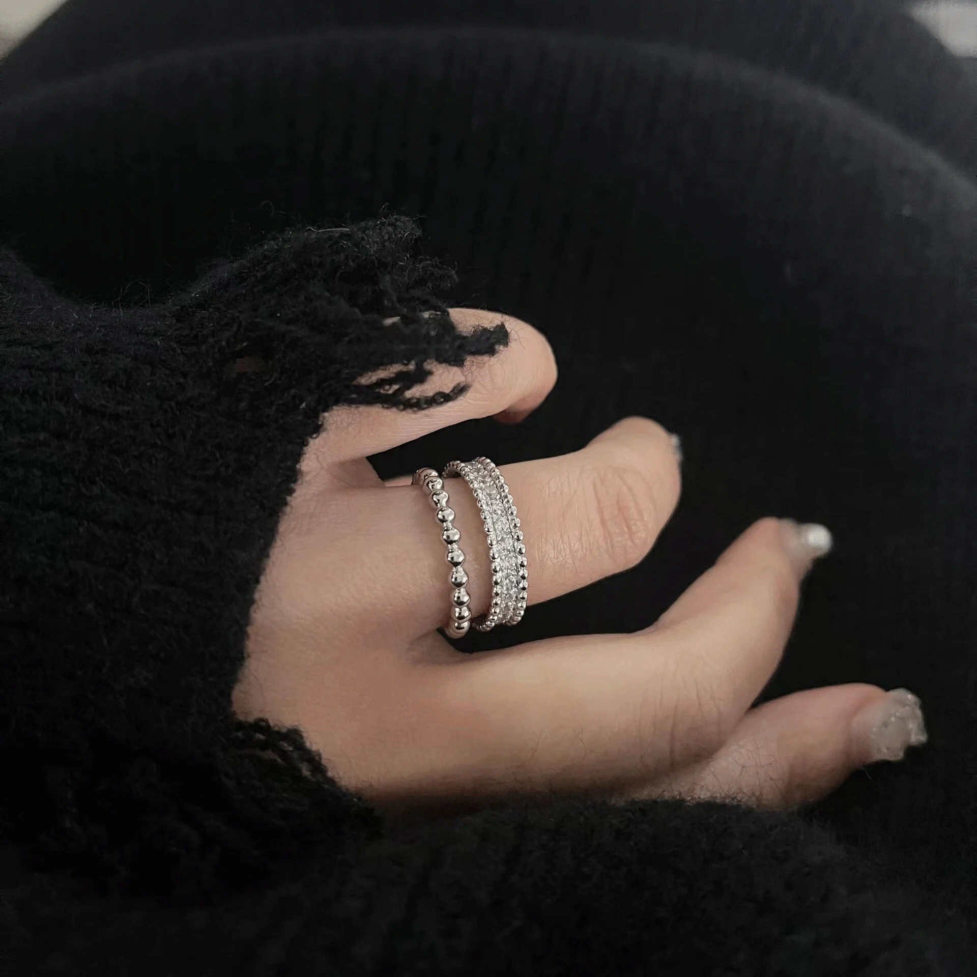 M-JAJA D VVS1 Mozanit Yüzükler - Moissanite Eternity Band Ring Stackable incelemesi ve fiyatı