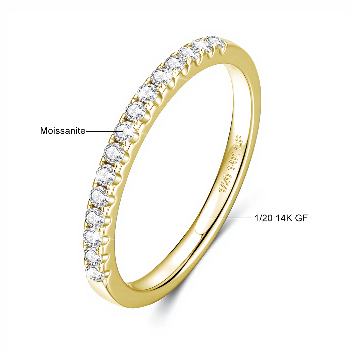 14 Ayar Altın Kaplama Tektaş N - Lab Grown Diamond Ring 14K Gold incelemesi ve fiyatı