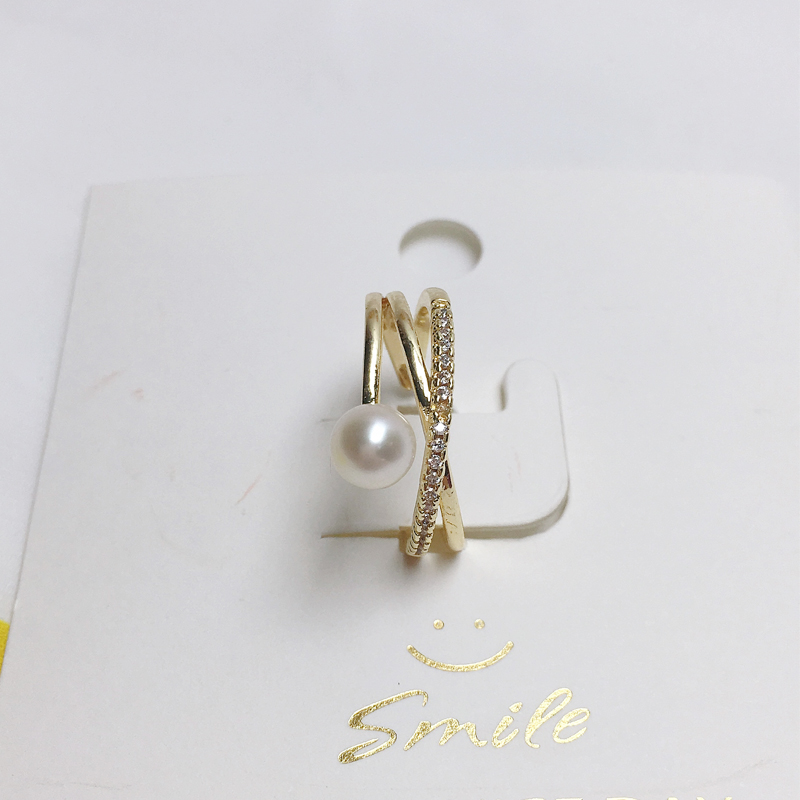 ZHBORUINI 2024 Yeni Inci Yüzük - Lab Grown Diamond Ring 14K Gold incelemesi ve fiyatı