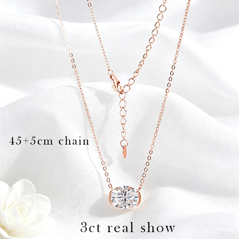 Smyoue Yeni 1-3CT Geçiş Testi  - Moissanite Pendant Necklace Solitaire incelemesi ve fiyatı