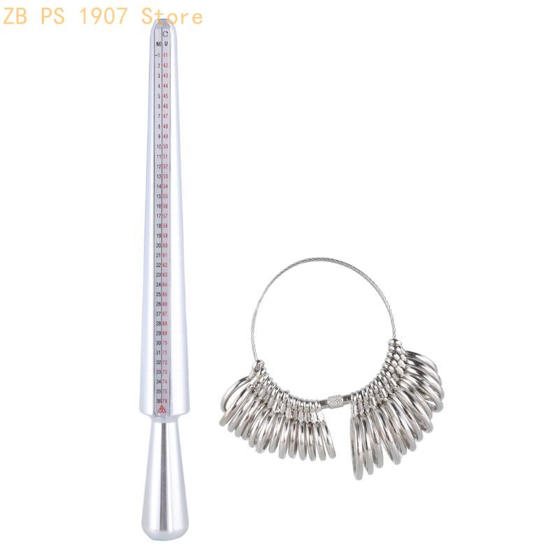 Parmak Ölçer Mandrelli Halka Ö - Ring Sizer Measuring Tool Mandrel Set incelemesi ve fiyatı