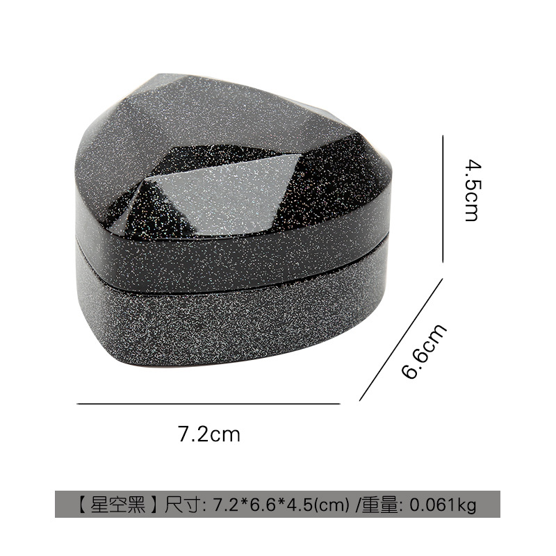 Yaratıcı Yüzük Kutusu Kalp Şek - Velvet Ring Box Led Light Proposal incelemesi ve fiyatı
