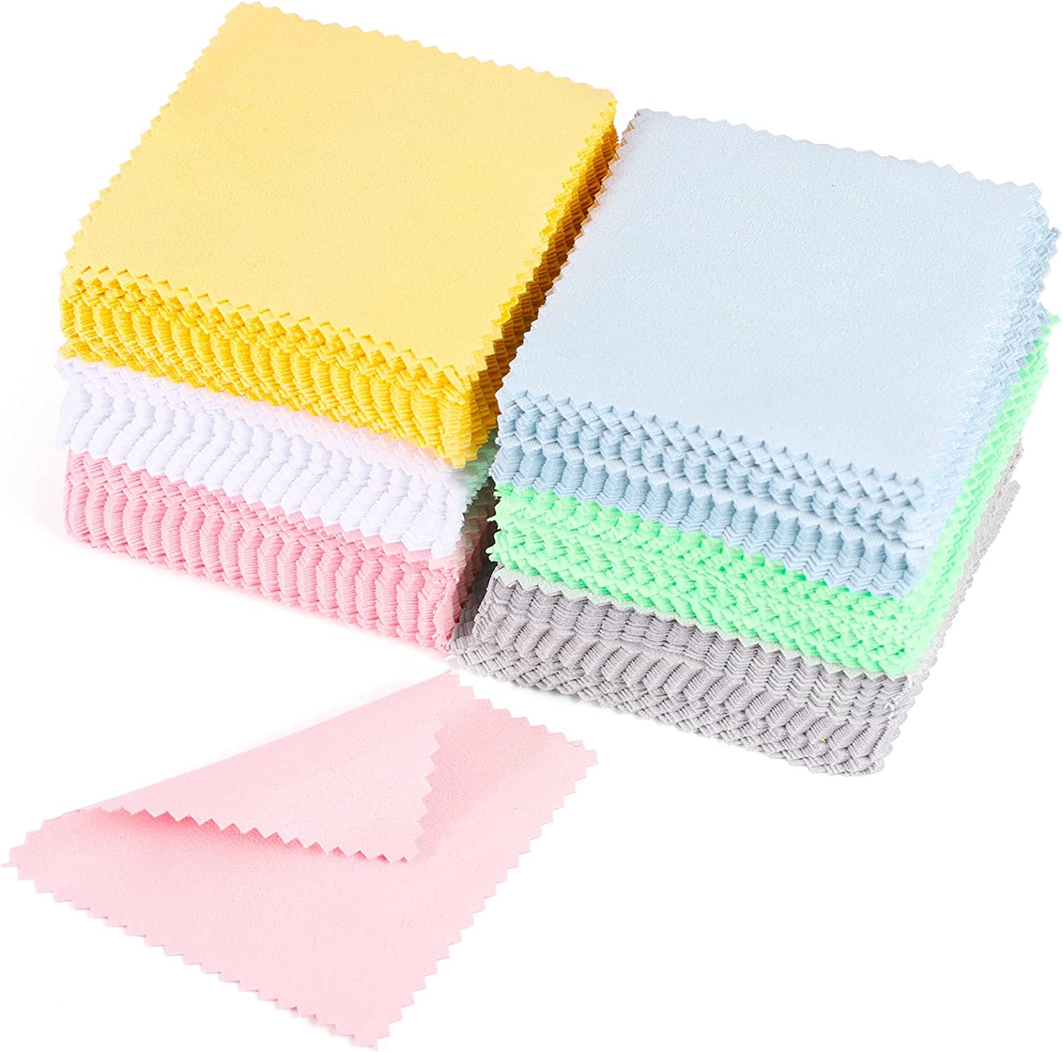 50/20 adet lehçe bez 8x8cm güm - Jewelry Polishing Cloth Silver Cleaner incelemesi ve fiyatı