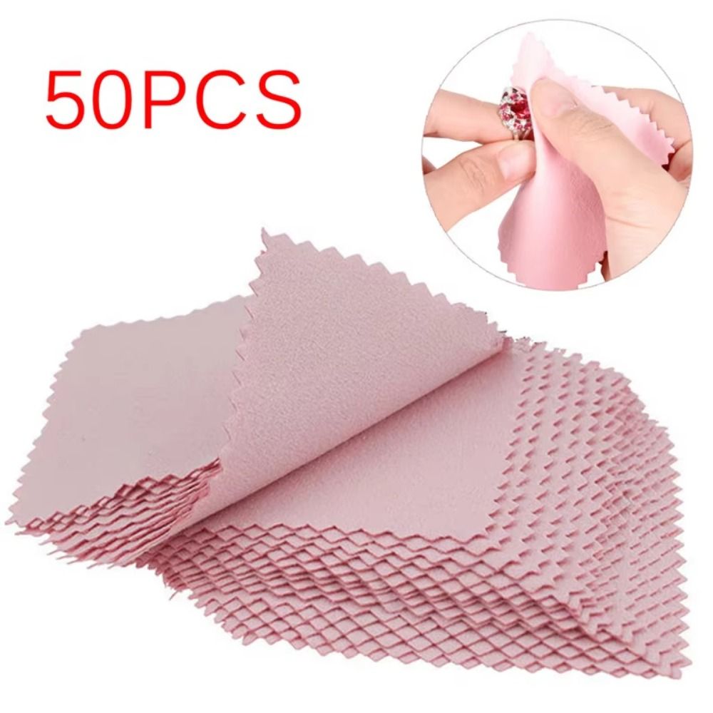 50 Adet 8x8 cm Mücevher Temizl - Jewelry Polishing Cloth Silver Cleaner incelemesi ve fiyatı