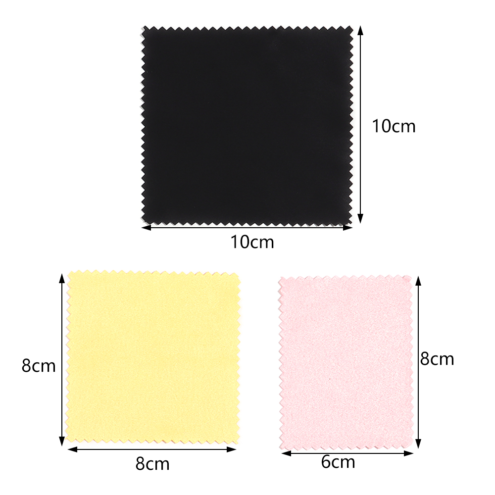 50 adet 6/8/10cm yumuşak takı  - Jewelry Polishing Cloth Silver Cleaner incelemesi ve fiyatı