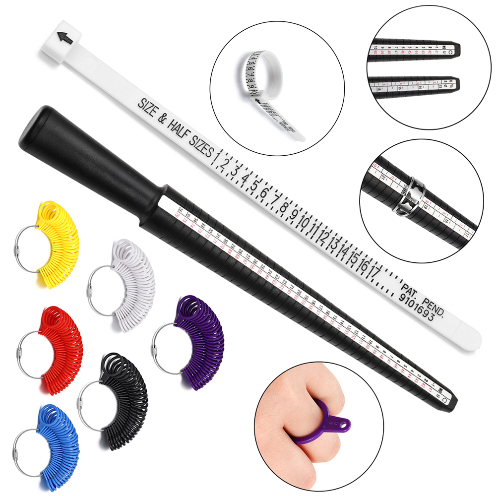 Profesyonel Takı Araçları Halk - Ring Sizer Measuring Tool Mandrel Set incelemesi ve fiyatı