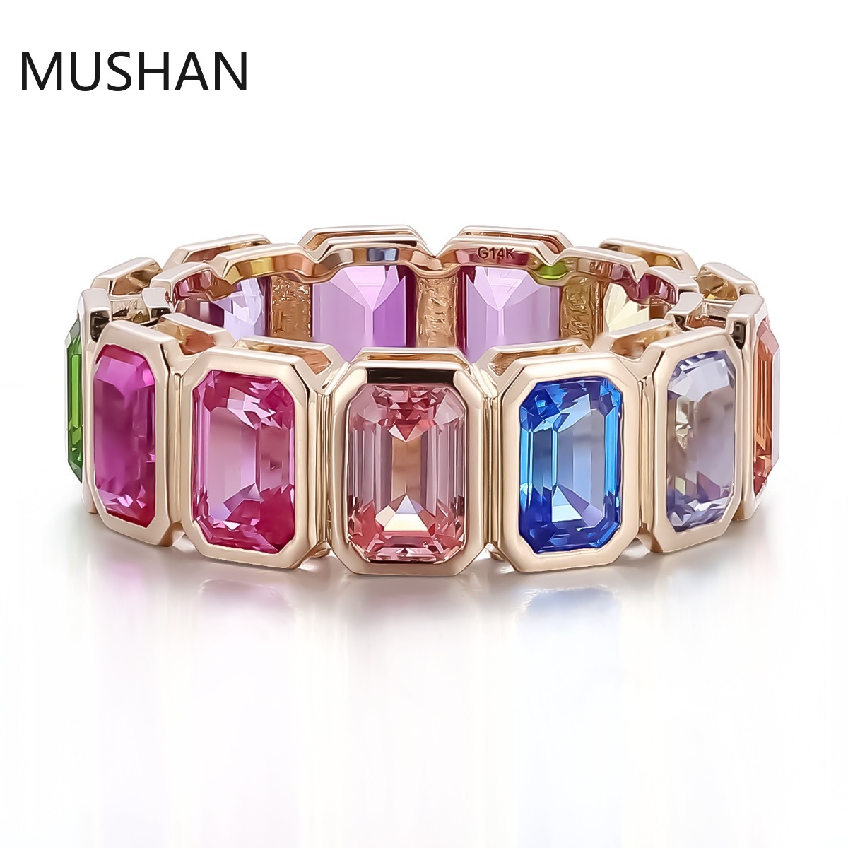 MUSHAN Lüks Özel Tasarım 14K 1 - Lab Grown Diamond Ring 14K Gold incelemesi ve fiyatı