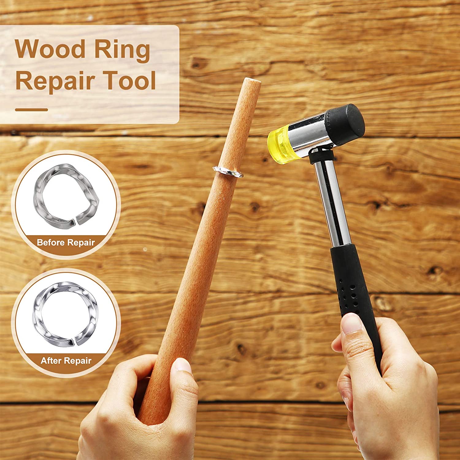 11 adet abd İngiltere yüzük Ma - Ring Sizer Measuring Tool Mandrel Set incelemesi ve fiyatı