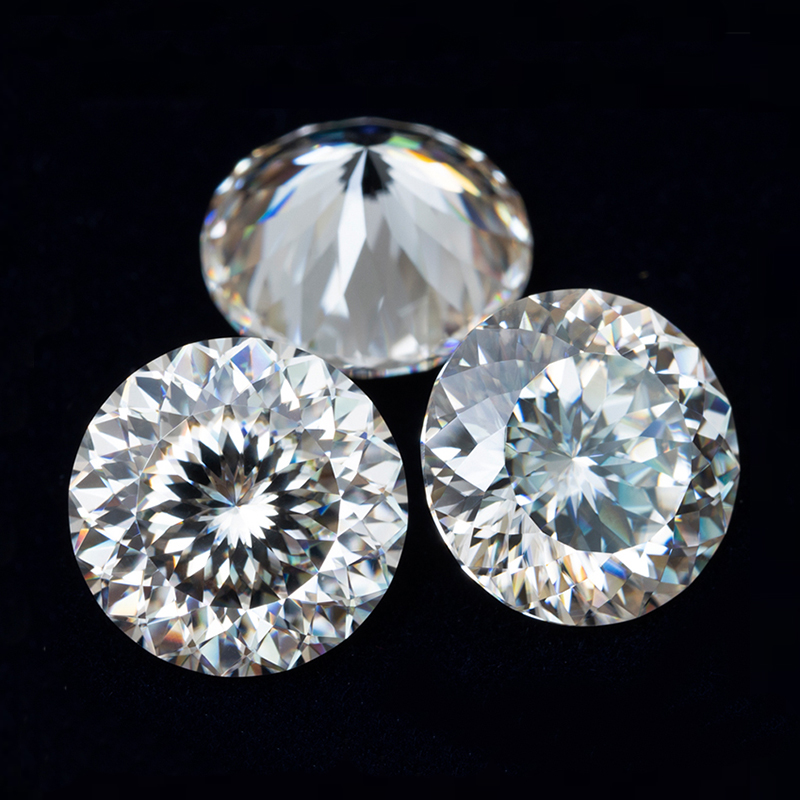 100 Yüzeyli Kesim, D Renk, Yuv - Gra Certificate Loose Moissanite Stone incelemesi ve fiyatı