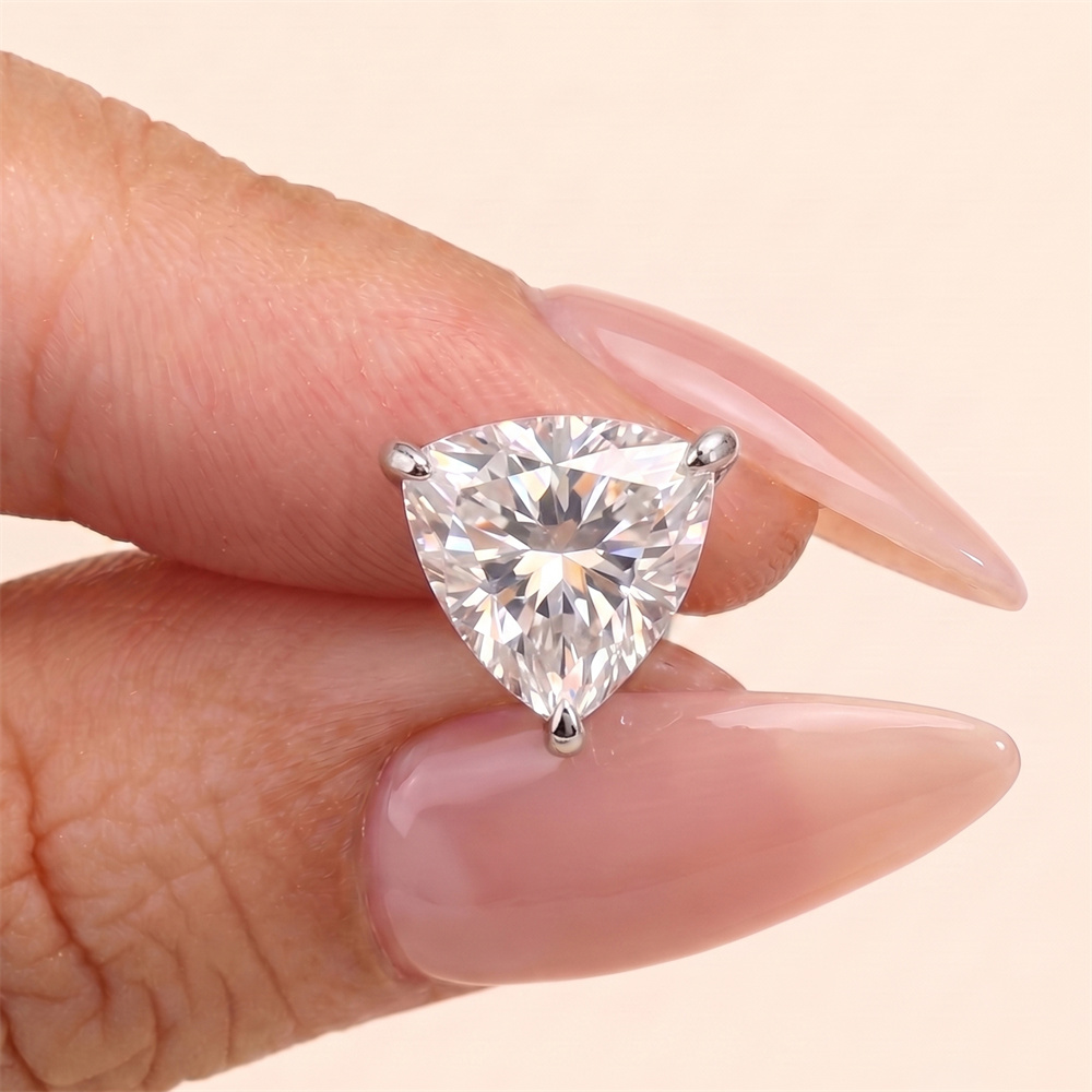 KOJ 1PC S925 Gümüş, Marquise K - Moissanite Stud Earrings Round Cut 1Ct incelemesi ve fiyatı
