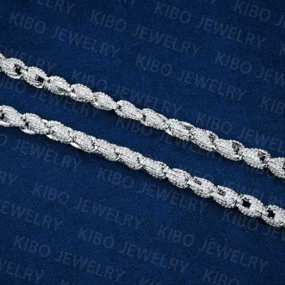 Lüks Özel Tasarım Buzlu Halat  - Moissanite Cuban Link Chain Iced Out incelemesi ve fiyatı