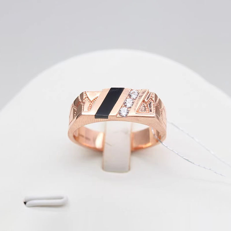 585 Mor Altın Düzensiz kakma P - Lab Grown Diamond Ring 14K Gold incelemesi ve fiyatı