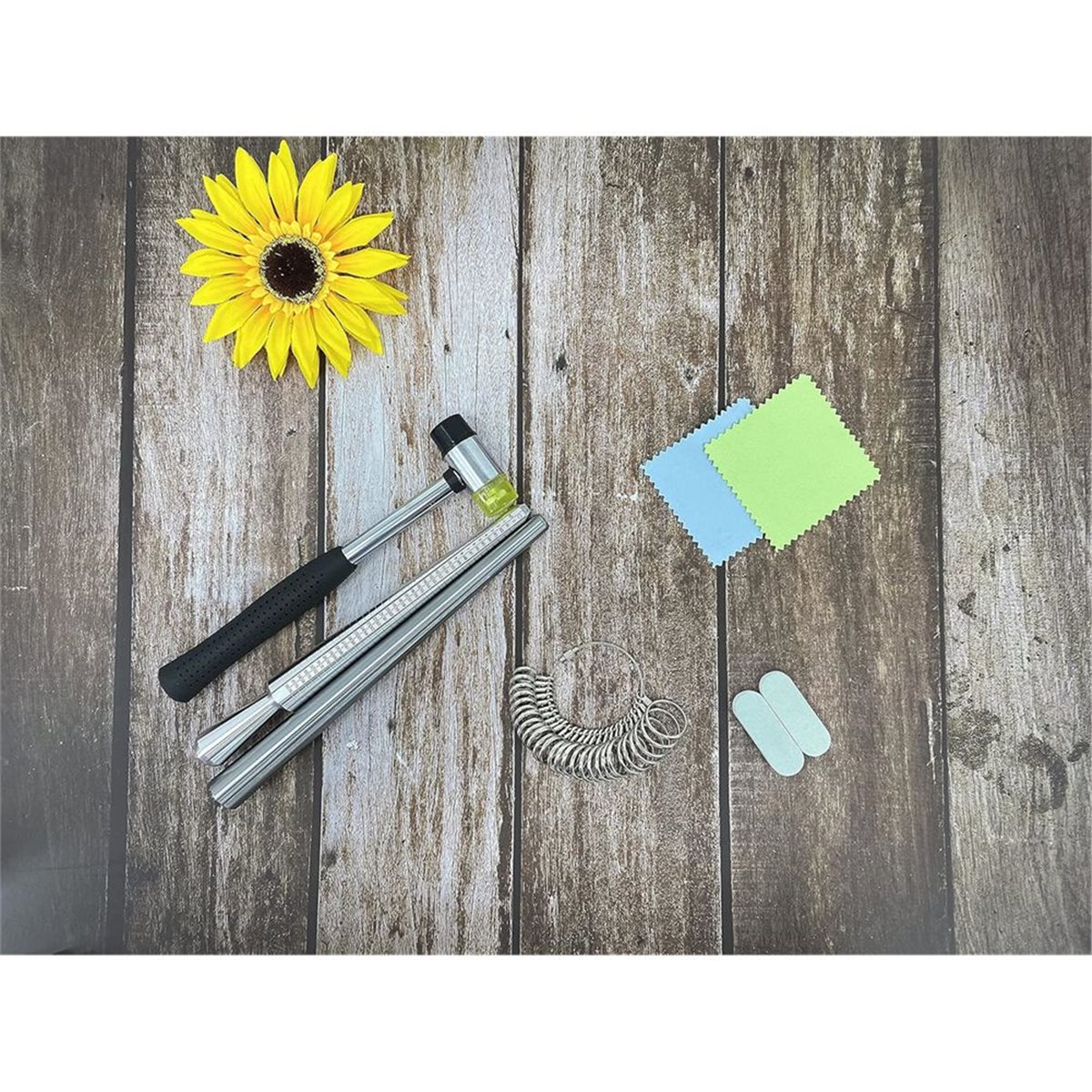 (ABAB) Yüzük Ölçer Ölçüm Aleti - Ring Sizer Measuring Tool Mandrel Set incelemesi ve fiyatı