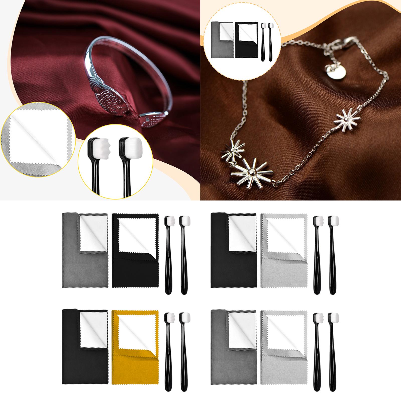 2 Fırçalı Takı Temizleme Seti  - Jewelry Polishing Cloth Silver Cleaner incelemesi ve fiyatı