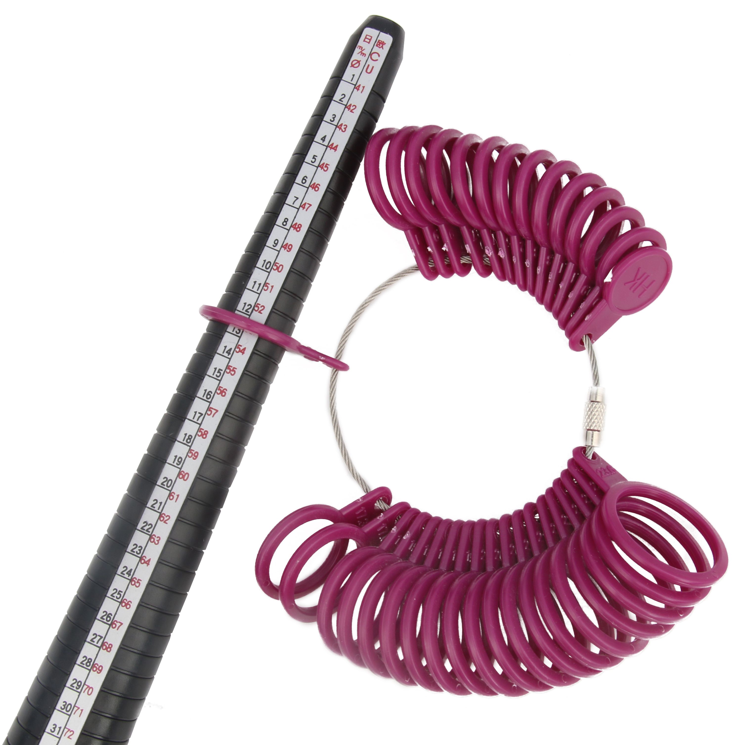 Profesyonel halka boyutu buluc - Ring Sizer Measuring Tool Mandrel Set incelemesi ve fiyatı