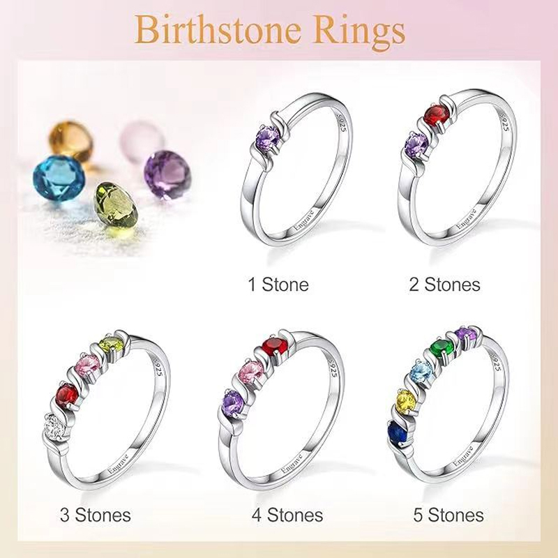 1-5 Doğum Taşlı Kişiselleştiri - Lab Grown Diamond Ring 14K Gold incelemesi ve fiyatı