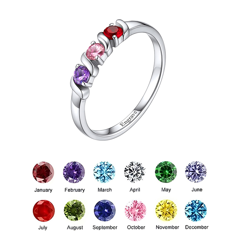 1-5 Doğum Taşlı Kişiselleştiri - Lab Grown Diamond Ring 14K Gold incelemesi ve fiyatı