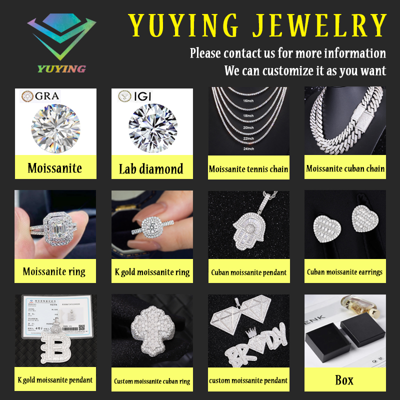Miami .16MM 18MM Küba Zinciri, - Moissanite Cuban Link Chain Iced Out incelemesi ve fiyatı