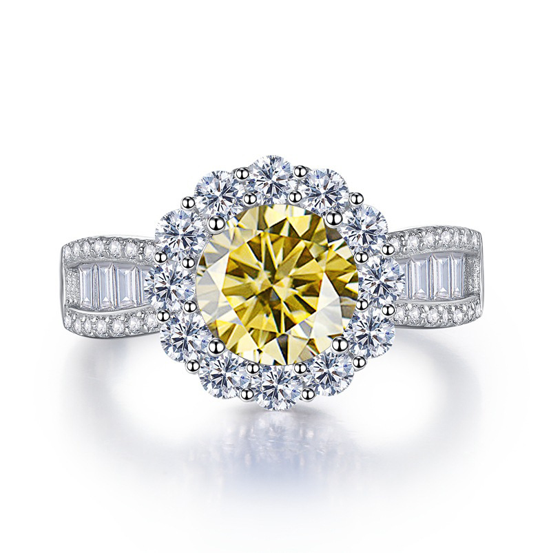 2 Karat D VVS1 Moissanit Taşlı - Moissanite Engagement Ring 2 Carat D Vvs1 incelemesi ve fiyatı