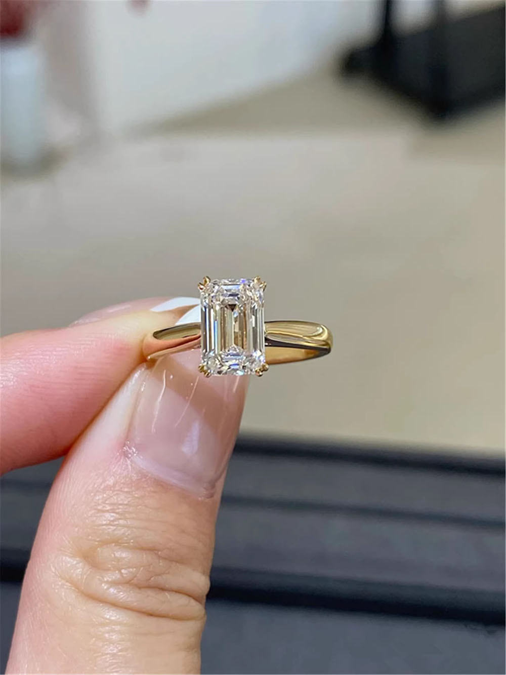 IGI Laboratuvar Yetiştirme Elm - Lab Grown Diamond Ring 14K Gold incelemesi ve fiyatı