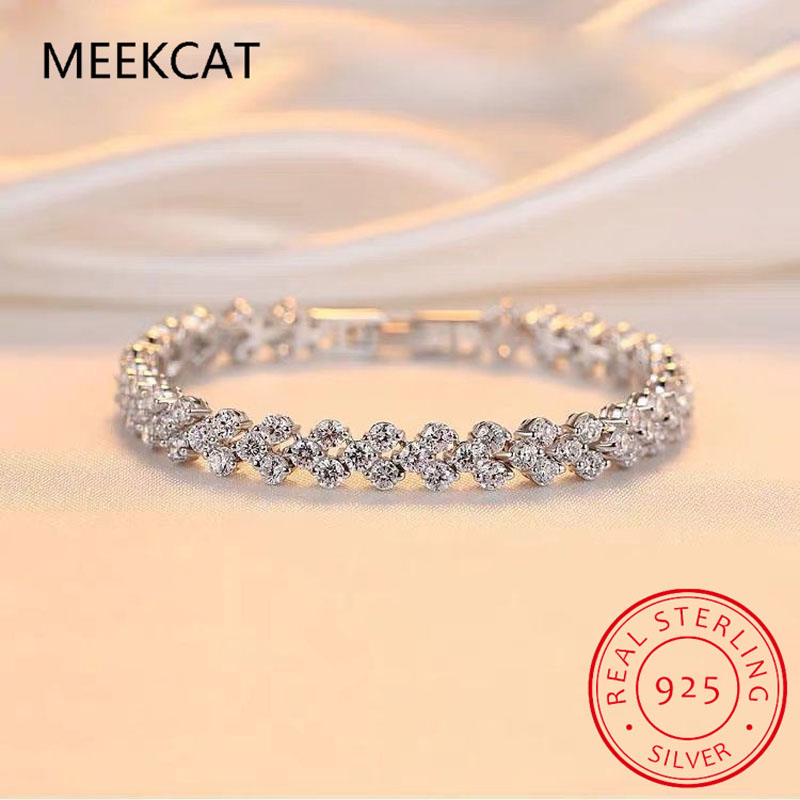 Gerçek Mozanit Tenis Bilezikle - Moissanite Tennis Bracelet 925 Sterling incelemesi ve fiyatı