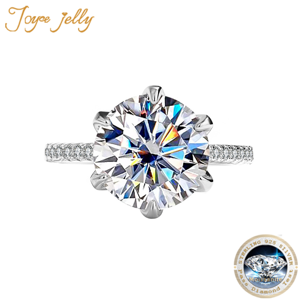 JoyceJelly 5 karat Moissanite  - Moissanite Engagement Ring 2 Carat D Vvs1 incelemesi ve fiyatı
