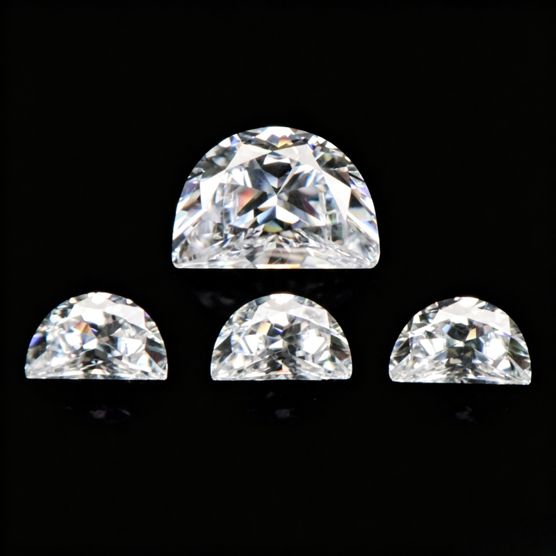 0,35 karat, yarım ay şeklinde, - Gra Certificate Loose Moissanite Stone incelemesi ve fiyatı