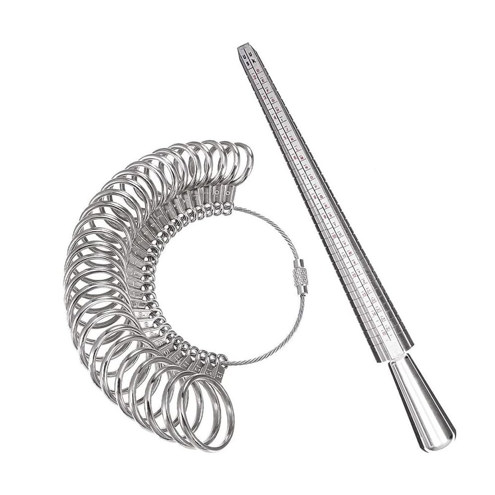 Dayanıklı Yüzük Ölçüm Aleti Se - Ring Sizer Measuring Tool Mandrel Set incelemesi ve fiyatı