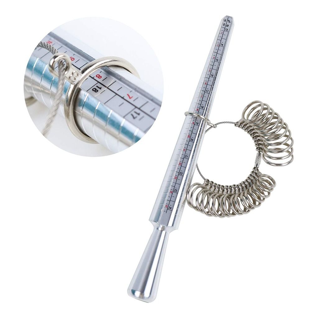 Dayanıklı Yüzük Ölçüm Aleti Se - Ring Sizer Measuring Tool Mandrel Set incelemesi ve fiyatı