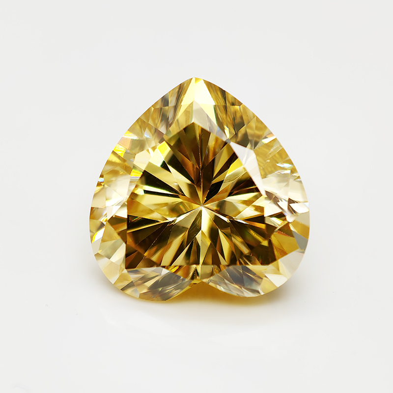 Sertifikalı Limon Sarısı Moiss - Gra Certificate Loose Moissanite Stone incelemesi ve fiyatı