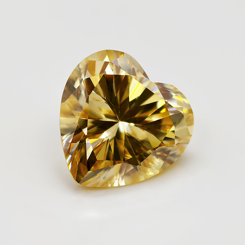 Sertifikalı Limon Sarısı Moiss - Gra Certificate Loose Moissanite Stone incelemesi ve fiyatı