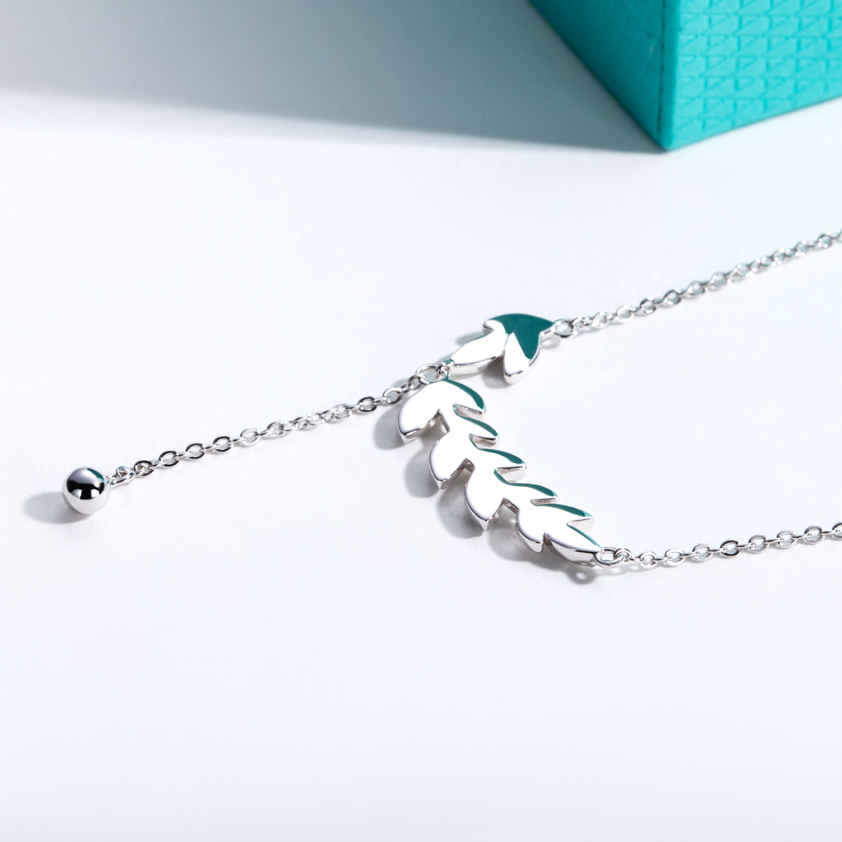 AnuJewel Mozanit Buğday Kulak  - Moissanite Pendant Necklace Solitaire incelemesi ve fiyatı