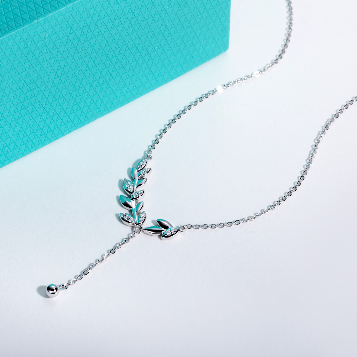 AnuJewel Mozanit Buğday Kulak  - Moissanite Pendant Necklace Solitaire incelemesi ve fiyatı