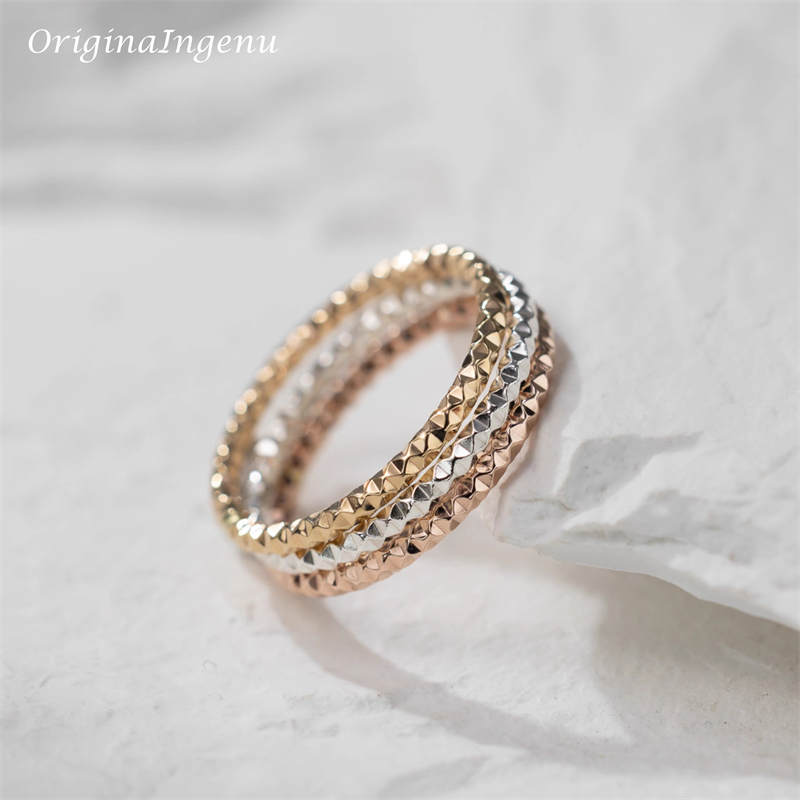 14K Altın Kaplama Üç Renkli Yü - Lab Grown Diamond Ring 14K Gold incelemesi ve fiyatı