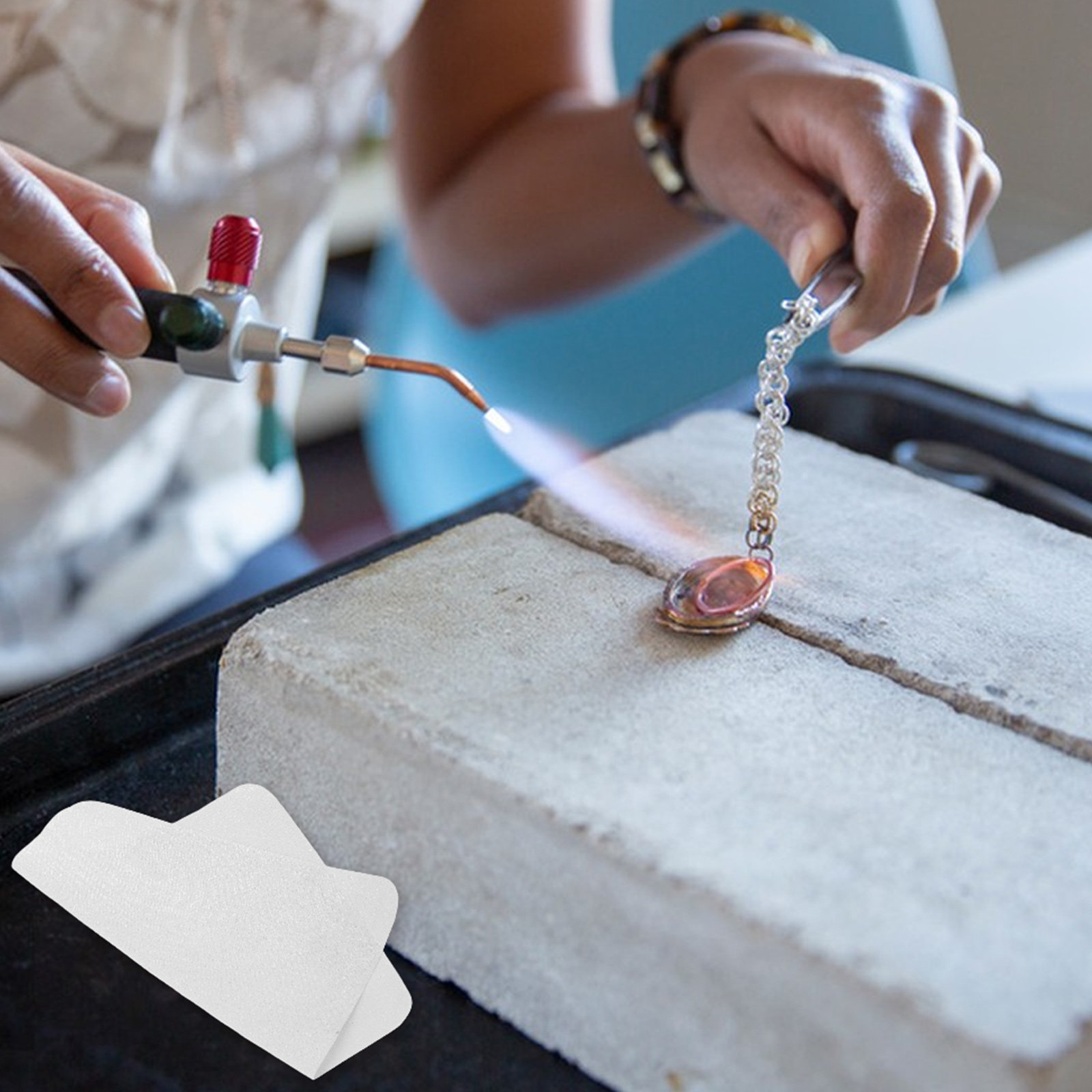 10 Adet Süet Parlatma Bezi, Ta - Jewelry Polishing Cloth Silver Cleaner incelemesi ve fiyatı