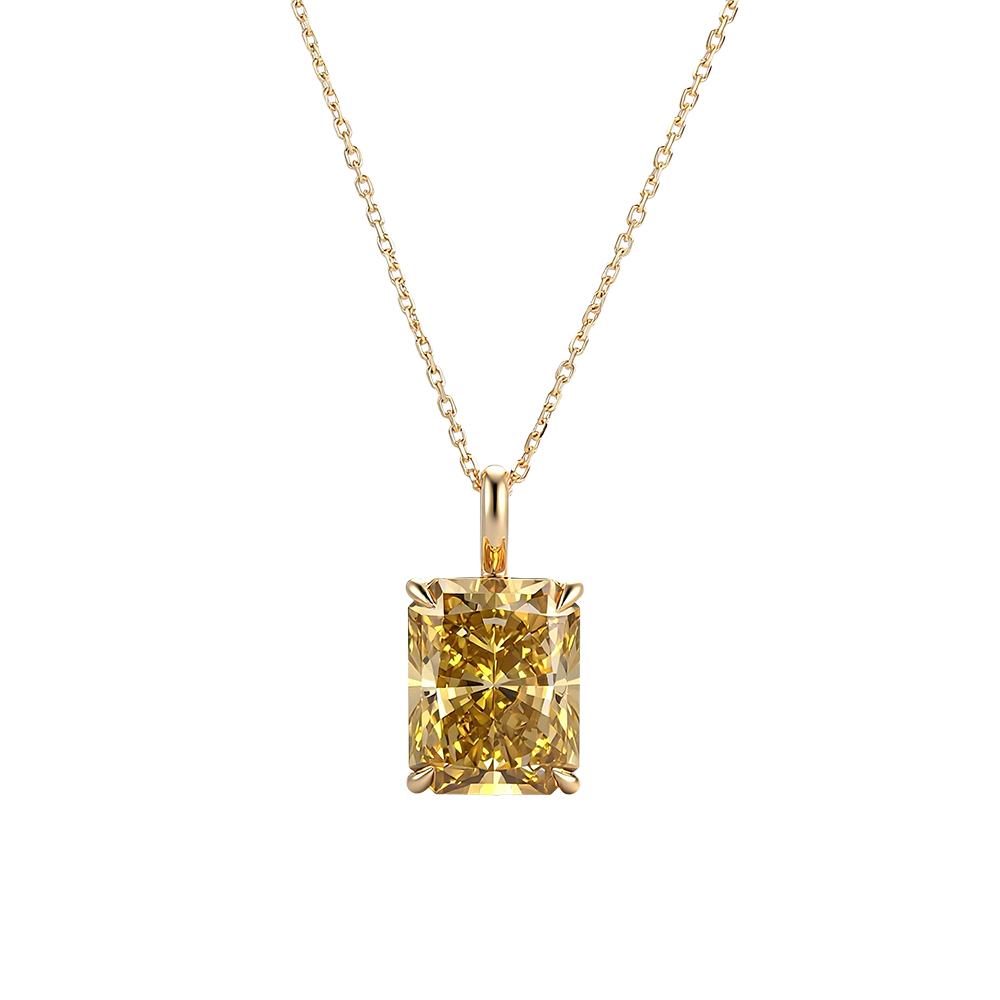 Kadınlar için Provence 7 CT Şa - Moissanite Pendant Necklace Solitaire incelemesi ve fiyatı