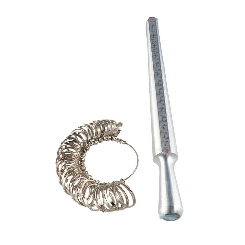 Dayanıklı Yüzük Ölçüm Aleti Se - Ring Sizer Measuring Tool Mandrel Set incelemesi ve fiyatı